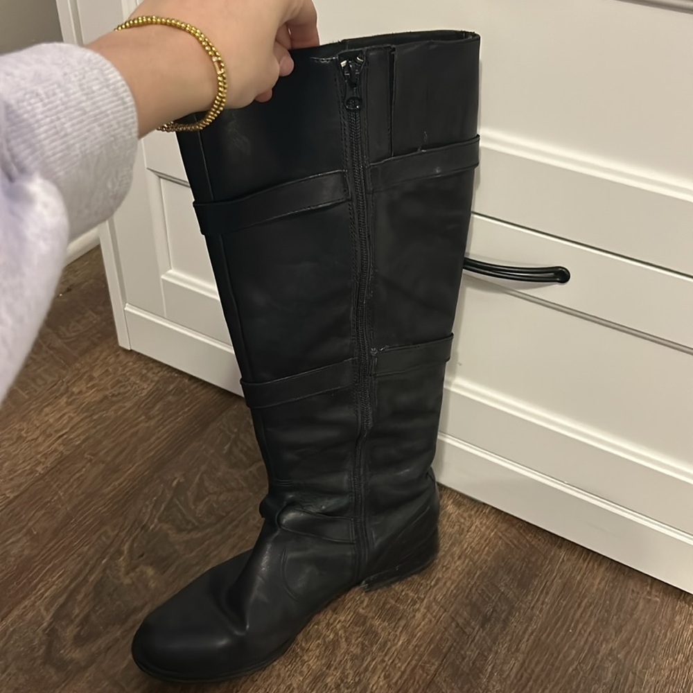 Black knee high boots - Picture 4 of 4